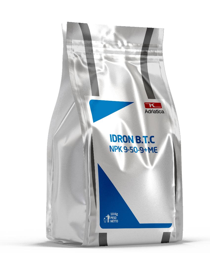 IDRON (NPK) B.T.C. 9-50-9 + ME | Water Soluble Fertilizers | K-Adriatica
